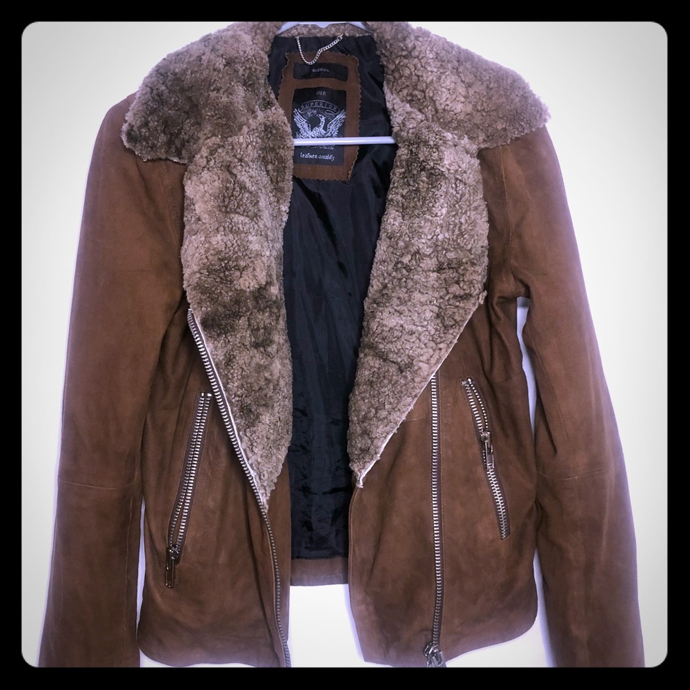 Vintage Diesel Lamb Jacket